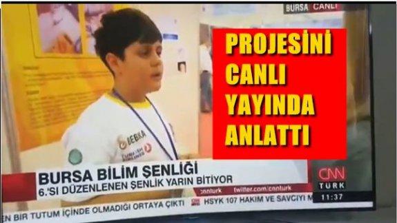 Öğrencimiz "Çocuk Mucit" Ömer Buğra ODABAŞ´ın Türkiye Dereceli Başarısı