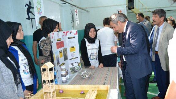 İl Milli Eğitim Müdürümüz Murat YİĞİT Mustafa Kemal Ortaokulu TÜBİTAK Bilim Fuarı Açılışına Katıldı