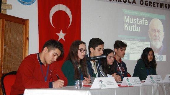 Düzce Anadolu Mektebi Öğrencileriyle Hikâyemizin Yarım Asırlık Yerli Sesi Mustafa Kutlu Panelleri Yapıldı