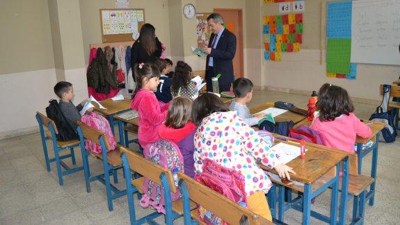 İl Milli Eğitim Müdürümüz Murat YİĞİT´in Köprübaşı İlkokulu Ziyareti