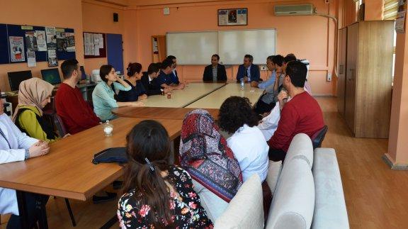İl Milli Eğitim Müdürümüz Murat YİĞİT´in Yeşiltepe ilkokulu ve Yeşiltepe Ortaokulu Ziyareti