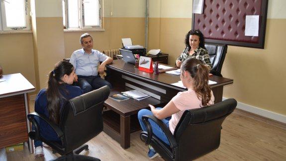 İl Milli Eğitim Müdürümüz Murat YİĞİT LGS Tercih Bürolarını Ziyaret Etti