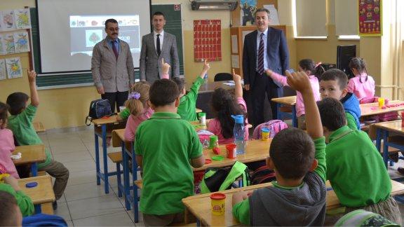 İl Milli Eğitim Müdürümüz Murat YİĞİT´in Beyköy İhsan Gösterişli Anaokulu ve Şehit Ufuk Baysan İlkokulu´nu Ziyaretleri