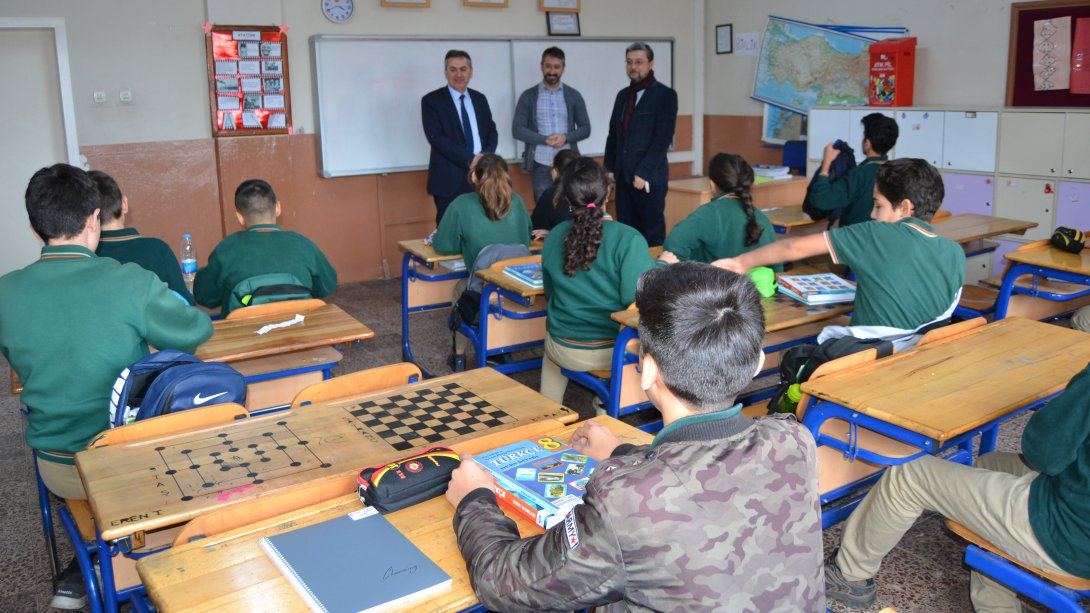 İl Milli Eğitim Müdürümüz Murat YİĞİT Fatih  İlkokulu ve Ortaokulu İle Pakmaya İlkokulu ve Ortaokulunu Ziyaret Etti