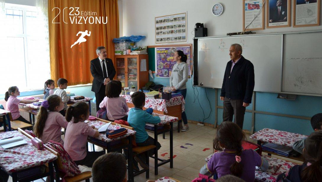 İl Milli Eğitim Müdürümüz Murat YİĞİT´ Perihan Tulan İlkokulu ve Ortaokulu´nu Ziyaret Etti