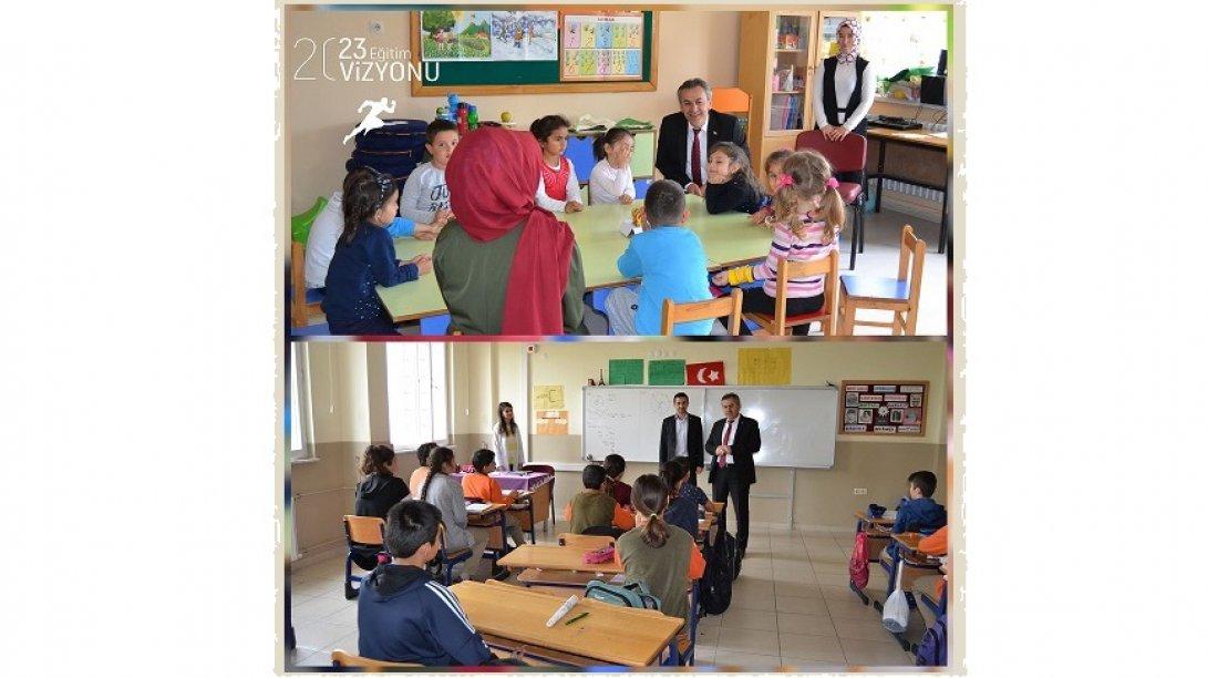 İl Milli Eğitim Müdürümüz Murat YİĞİT Sancaklar İlkokulu ve Şükran Sedat Şenkardeşler Ortaokulu´nu Ziyaret Etti