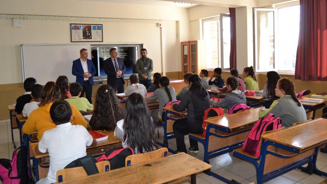 İl Milli Eğitim Müdürümüz Murat YİĞİT Necmi Hoşver İlkokulu ve Ortaokulu'nu Ziyaret Etti
