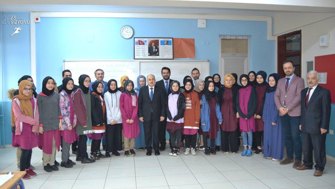 Valimiz Sayın Dr. Zülkif DAĞLI Düzce Anadolu İmam Hatip Lisesini ve  Tevfik İleri İmam Hatip Ortaokulunu Ziyaret Etti