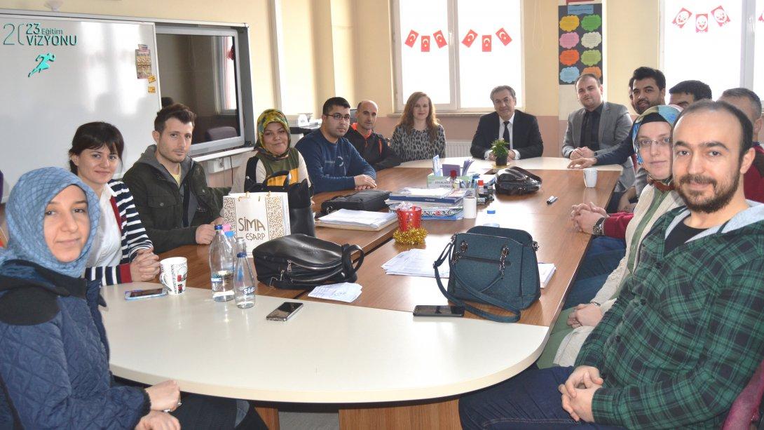 İl Milli Eğitim Müdürümüz Murat YİĞİT Rıza Malatyalı Ortaokulunu Ziyaret Etti