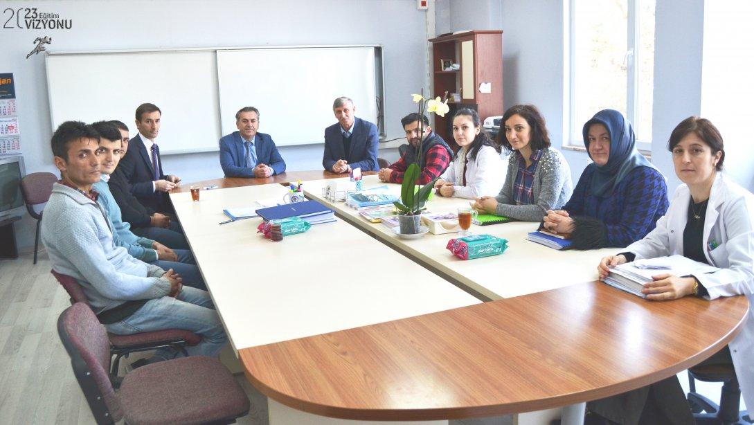 İl Milli Eğitim Müdürümüz Murat YİĞİT Şehit Cihan Aksarı Ortaokulunu Ziyaret Etti