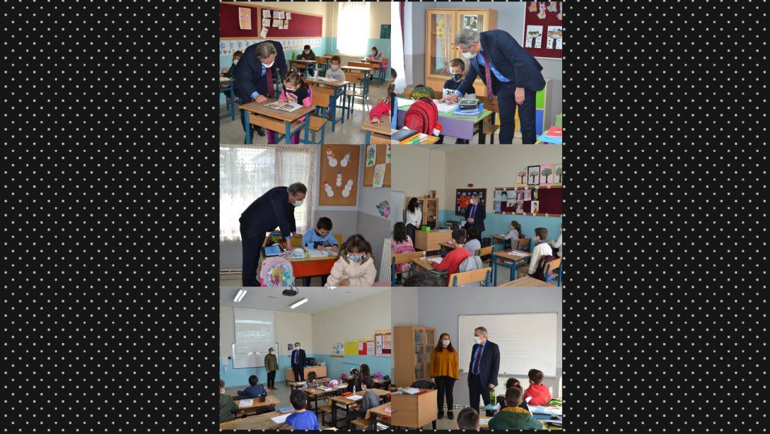 İl Milli Eğitim Müdürümüz Murat YİĞİT Bostanlık İlkokulu'nu ve Çevrem İlkokulu'nu Ziyaret Etti