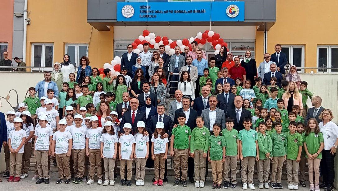 2022-2023 Eğitim Öğretim Yılı İlköğretim Haftası Kutlama Programı TOBB İlkokulu'nda Bakan Yardımcımız Sayın Sadri ŞENSOY'un Katılımlarıyla Gerçekleştirildi