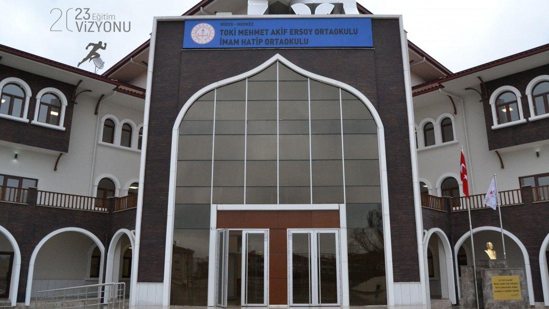 İl Milli Eğitim Müdürümüz Murat YİĞİT Toki Mehmet Akif Ersoy Ortaokulu ve İmam Hatip Ortaokulu´nu Yeni Binasında Ziyaret Etti