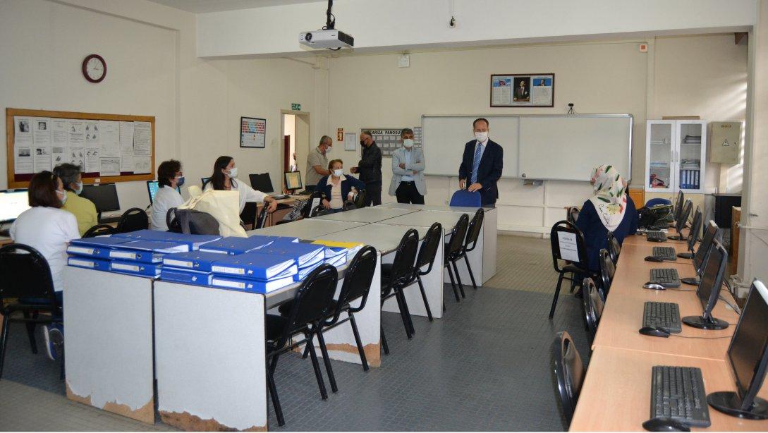İl Milli Eğitim Müdürümüz Tamer KIRBAÇ Merkez İlçe Zümre Toplantılarını Ziyaret Etti