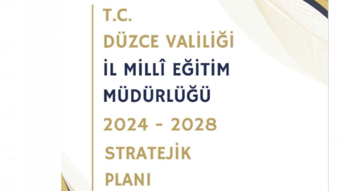 2024-2028 Stratejik Plan Hazırlık Dokümanları