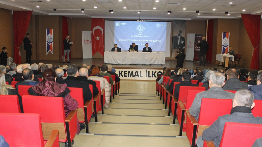 2024-2025 EĞİTİM ÖĞRETİM YILI I. DÖNEM EĞİTİM ÖĞRETİM İZLEME VE DEĞERLENDİRME TOPLANTISI DÜZENLENDİ