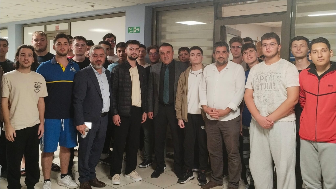 İl Millî Eğitim Müdürümüz Emrullah Aydın, Üniversiteli Gençlerle 