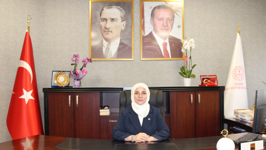 İL MİLLÎ EĞİTİM MÜDÜRÜMÜZ GÜLŞEN ÖZER'İN GÖREVE BAŞLAMA MESAJI